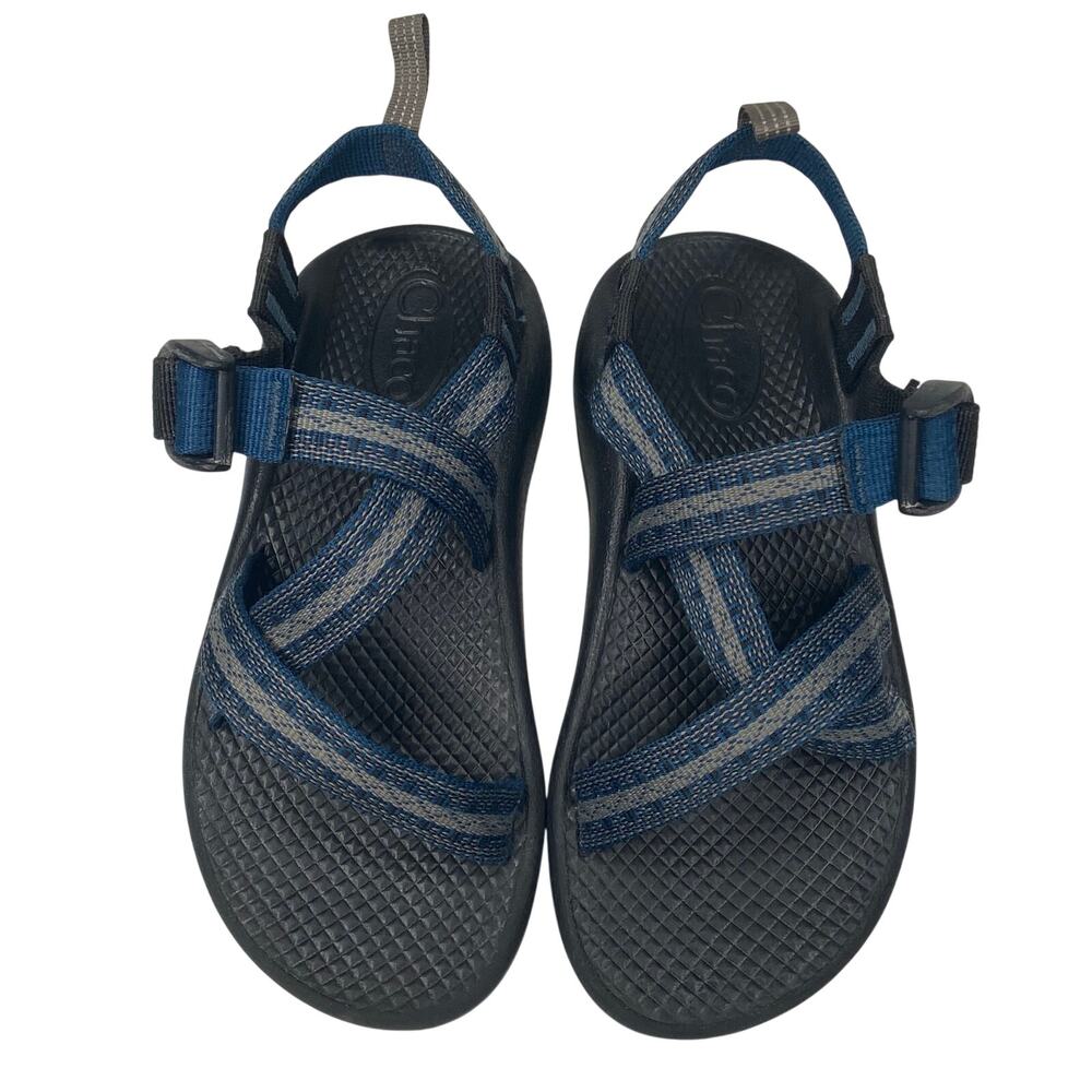 Chaco Z/1 Adjustable Strap Classic Sandal Kids Sz 2 Black Blue